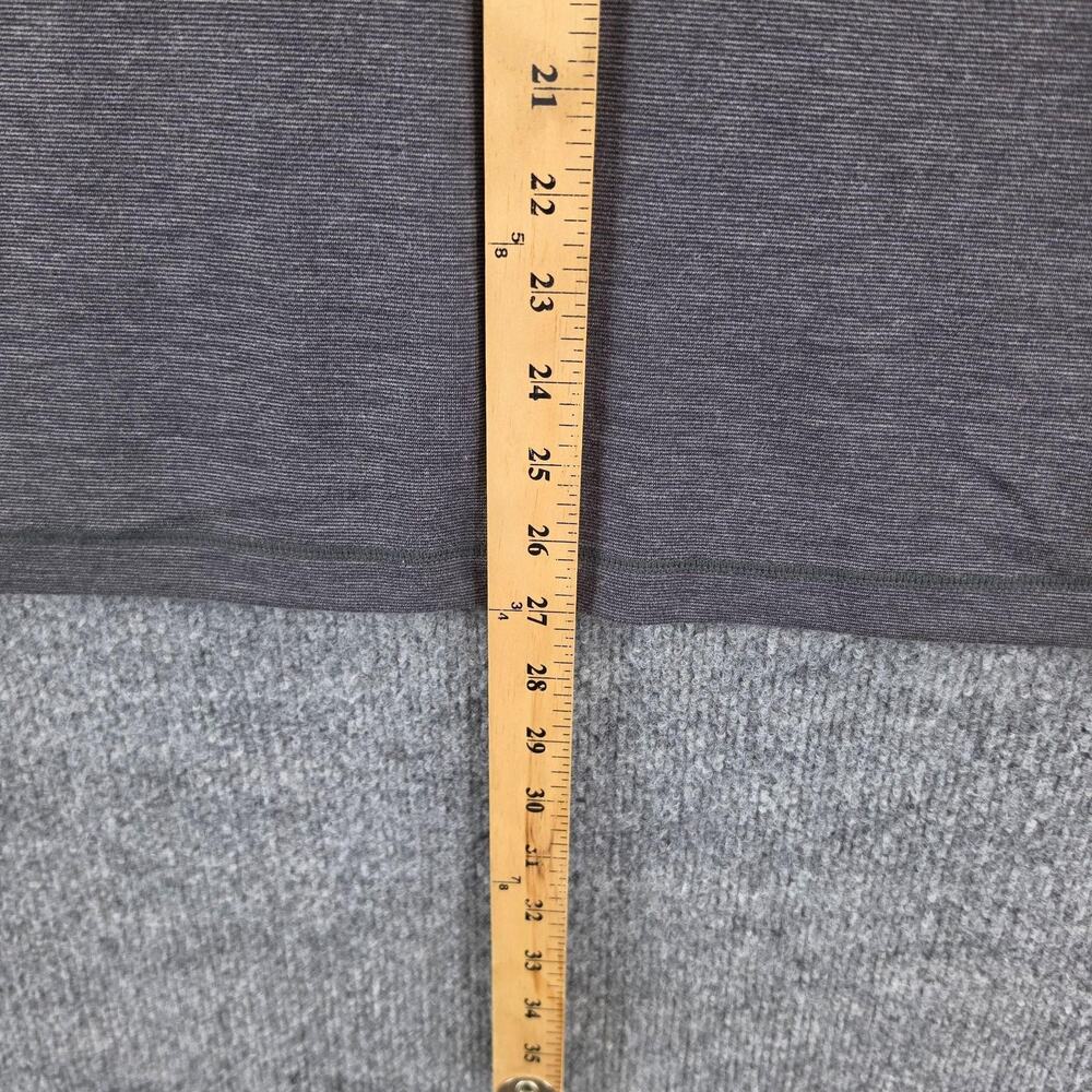Masters Tech Sweater Mens Medium Performance 1/4 Zip Gray Lightweight Golf Sport - Picture 9 of 11